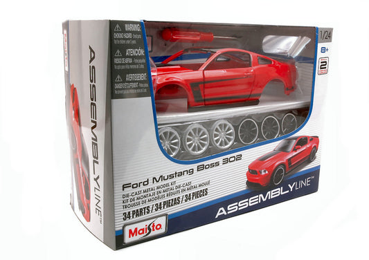 Maisto - FORD MUSTANG BOSS 302 2012 KIT 1:24 - Cod. MI39269