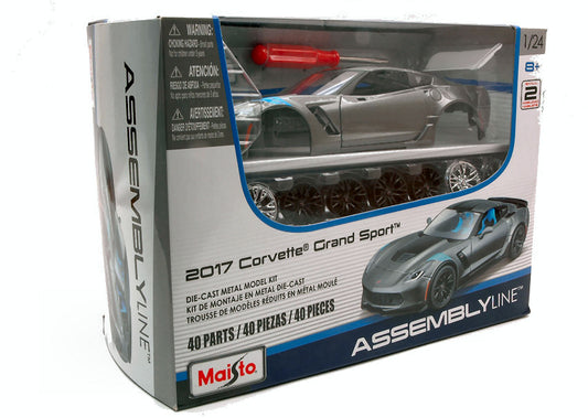Maisto - CHEVROLET CORVETTE GRAND SPORT 2017 KIT 1:24 - Cod. MI39527