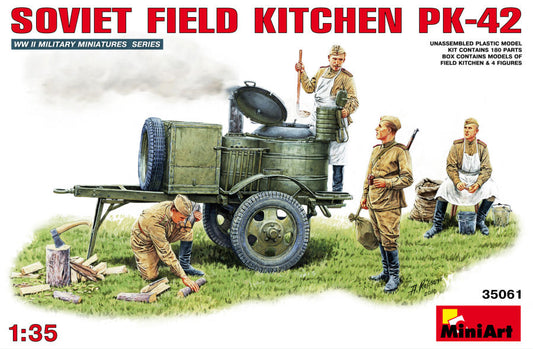 Miniart - SOVIET FIELD KITCHEN KP-42 KIT 1:35 - Cod. MIN35061