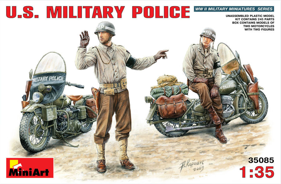 Miniart - U.S. MILITARY POLICE KIT 1:35 - Cod. MIN35085