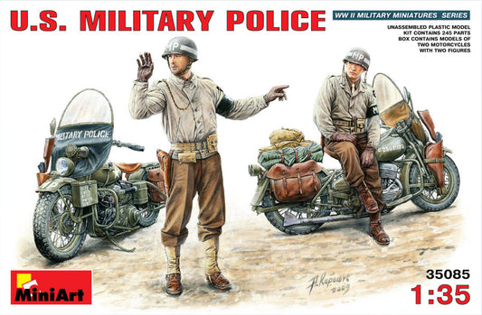 Miniart - U.S. MILITARY POLICE KIT 1:35 - Cod. MIN35085