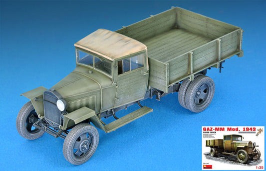 Miniart - GAZ-MM MOD.1943 CARGO TRUCK KIT 1:35 - Cod. MIN35134
