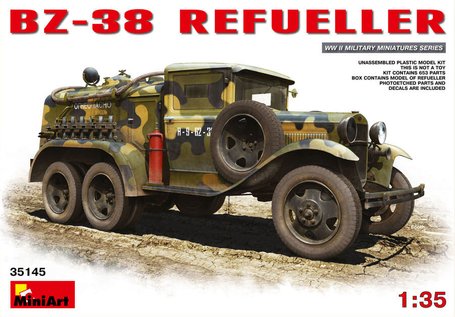 Miniart - BZ-38 REFUELLER KIT 1:35 - Cod. MIN35145