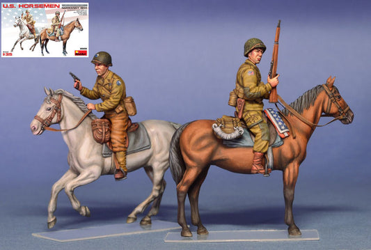 Miniart - U.S.HORSEMEN NORMANDY 1944 KIT 1:35 - Cod. MIN35151