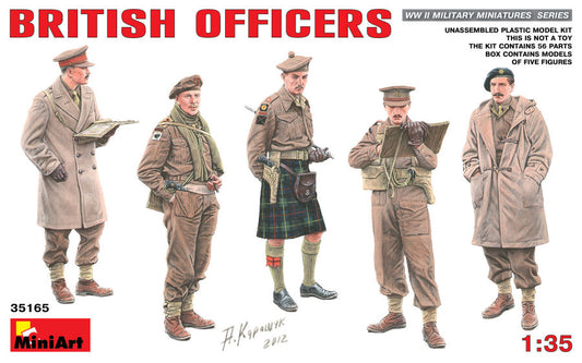 Miniart - BRITISH OFFICERS KIT 1:35 - Cod. MIN35165