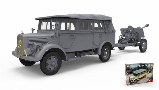 Miniart - KFZ.70 & 7,62 cm F.K.39 (r) KIT 1:35 - Cod. MIN35189