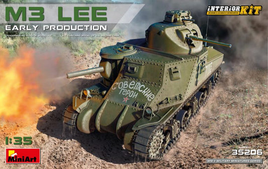 Miniart - M3 LEE EARLY PRODUCTION INTERIOR KIT 1:35 - Cod. MIN35206