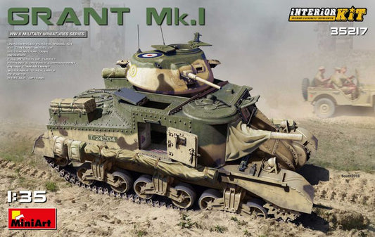 Miniart - GRANT MK.I INTERIOR KIT 1:35 - Cod. MIN35217