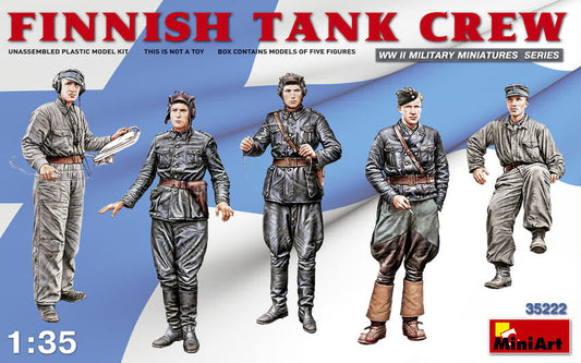 Miniart - FINNISH TANK CREW KIT 1:35 - Cod. MIN35222