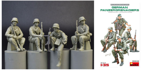 Miniart - GERMAN PANZERGRENADIERS KIT 1:35 - Cod. MIN35248
