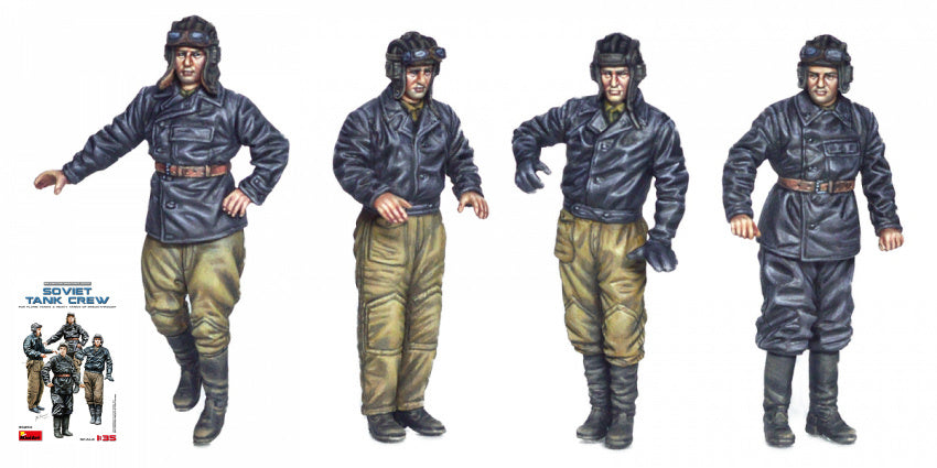 Miniart - SOVIET TANK CREW KIT 1:35 - Cod. MIN35254