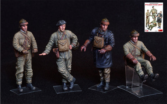 Miniart - POLISH TANK CREW KIT 1:35 - Cod. MIN35267