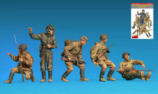 Miniart - SOVIET SOLDIERS RIDERS KIT 1:35 - Cod. MIN35281