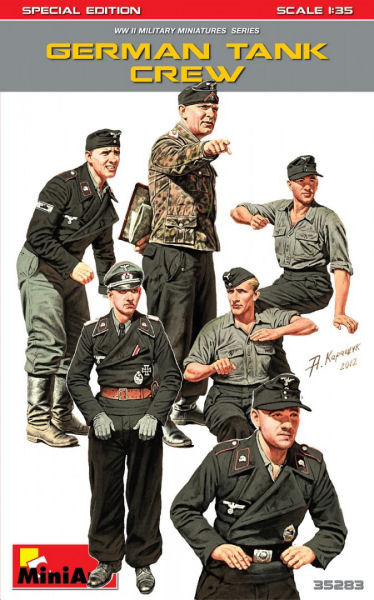 Miniart - GERMAN TANK CREW KIT 1:35 - Cod. MIN35283