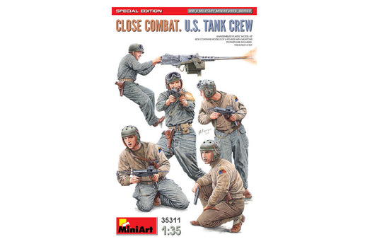 Miniart - CLOSE COMBAT U.S.TANK CREW SPECIAL EDITION KIT 1:35 - Cod. MIN35311