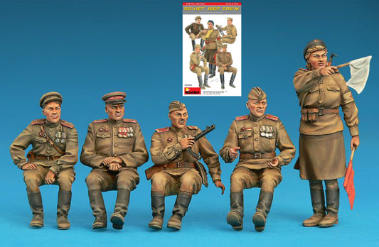 Miniart - SOVIET JEEP CREW SPECIAL EDITION KIT 1:35 - Cod. MIN35313