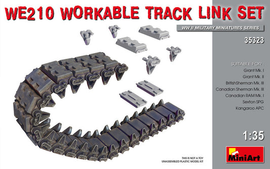 Miniart - WE210 WORKABLE TRACK LINK SET KIT 1:35 - Cod. MIN35323