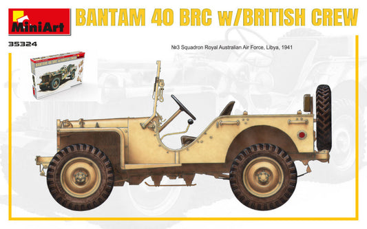 Miniart - BANTAM 40 BRC W/BRITISH CREW KIT 1:35 - Cod. MIN35324