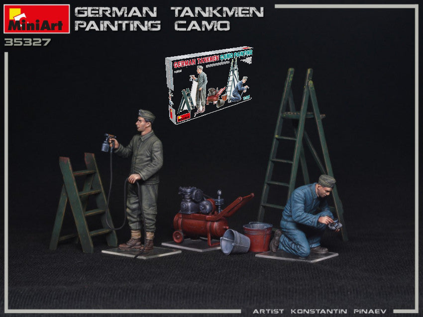 Miniart - GERMAN TANKMEN PAINTING CAMO KIT 1:35 - Cod. MIN35327