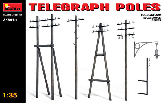 Miniart - TELEGRAPH POLES KIT 1:35 - Cod. MIN35541A