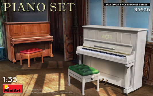 Miniart - PIANO SET KIT 1:35 - Cod. MIN35626