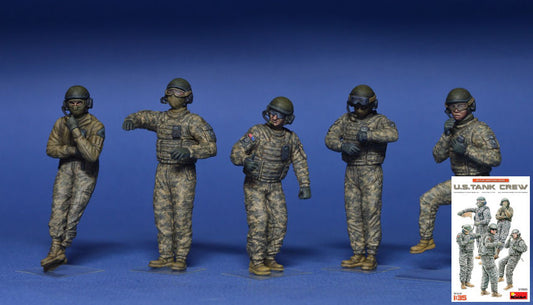 Miniart - U.S.TANK CREW KIT 1:35 - Cod. MIN37005