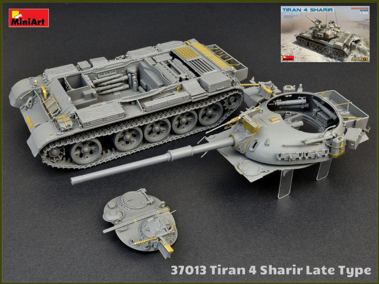 Miniart - TIRAN 4 EARLY TYPE INTERIOR KIT 1:35 - Cod. MIN37013