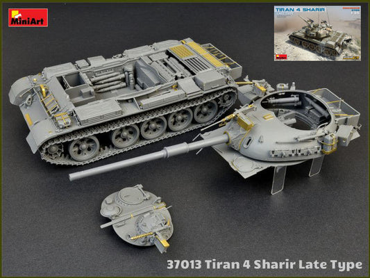 Miniart - TIRAN 4 EARLY TYPE INTERIOR KIT 1:35 - Cod. MIN37013