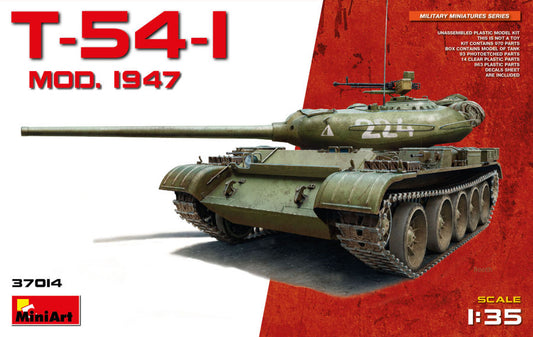 Miniart - T-54-1 MOD.1947 KIT 1:35 - Cod. MIN37014