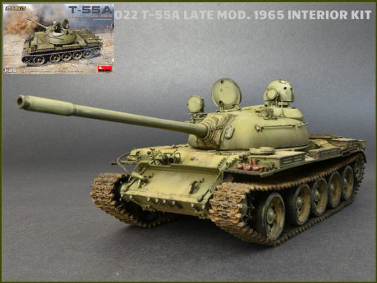 Miniart - T-55A LATE MOD.1965 KIT 1:35 - Cod. MIN37022