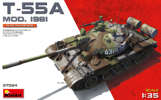 Miniart - T-55A MOD.1981 KIT 1:35 - Cod. MIN37024