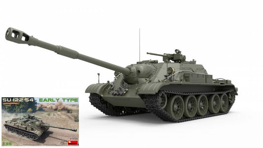 Miniart - SU-122-54 EARLY TYPE KIT 1:35 - Cod. MIN37035