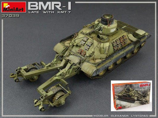 Miniart - BMR-1 LATE MOD.WITH KMT-7 KIT 1:35 - Cod. MIN37039
