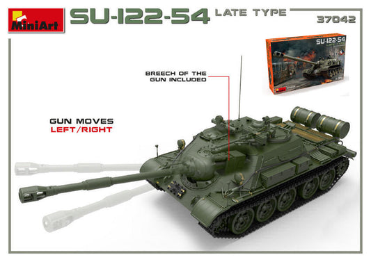 Miniart - SU-122-54 LATE TYPE KIT 1:35 - Cod. MIN37042