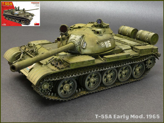 Miniart - T-55A EARLY MOD.1965 KIT 1:35 - Cod. MIN37057