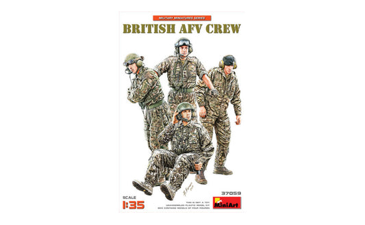 Miniart - BRITISH AFV CREW KIT 1:35 - Cod. MIN37059