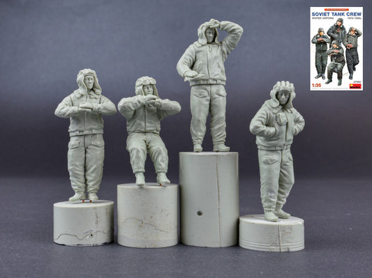 Miniart - SOVIET TANK CREW 1970-80s KIT 1:35 - Cod. MIN37063