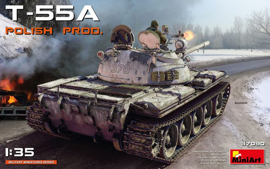 Miniart - T-55A POLISH PRODUCTION KIT 1:35 - Cod. MIN37090
