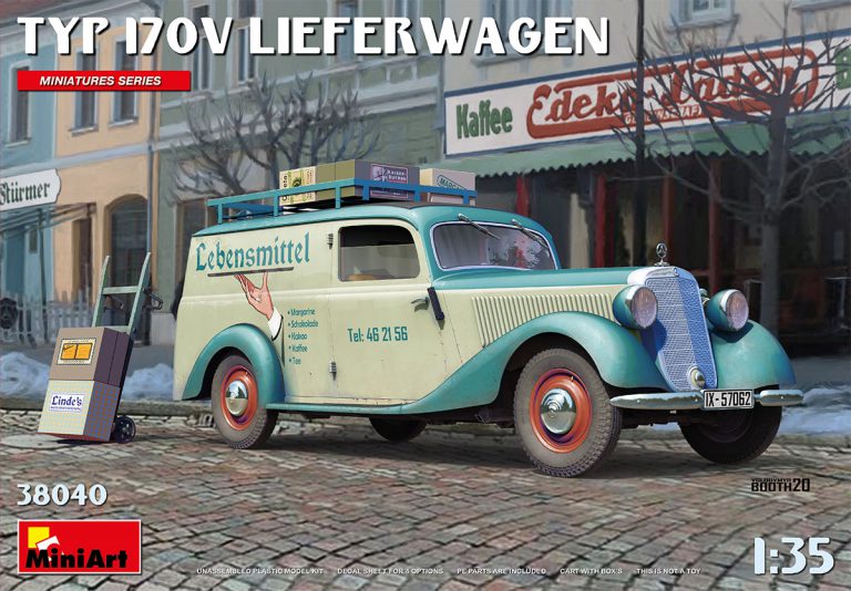 Miniart - TYP 170V LIEFENWAGEN KIT 1:35 - Cod. MIN38040