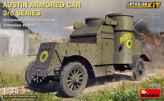 Miniart - AUSTIN ARMORED CAR 3rd SERIES INTERIOR KIT 1:35 - Cod. MIN39005