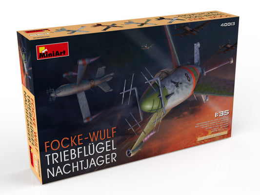 Miniart - FOCKE WULF TRIEBFLUGEL NACHTJAGER KIT 1:35 - Cod. MIN40013