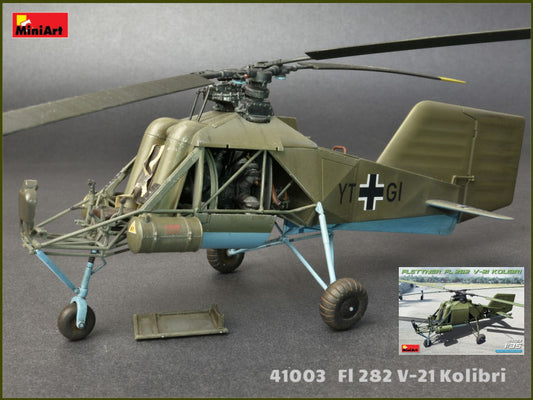 Miniart - FLETTNER FI 282 V-21 KOLIBRI KIT 1:35 - Cod. MIN41003