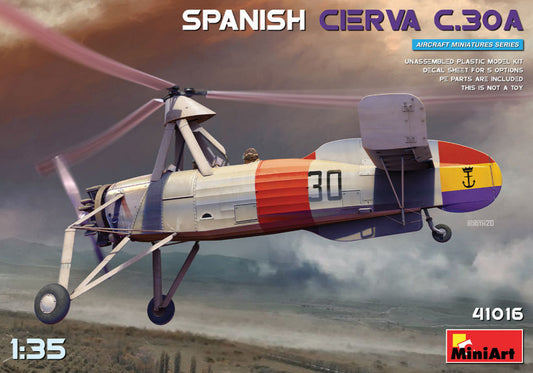 Miniart - SPANISH CIERVA C 30A KIT 1:35 - Cod. MIN41016