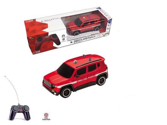 Mondo Motors - JEEP RENEGADE VIGILI DEL FUOCO RADIOCOMANDO 1:24 - Cod. MM63564V
