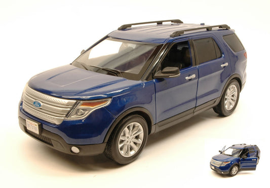Motormax - FORD EXPLORER XLT 2015 BLUE 1:18 - Cod. MTM73186B