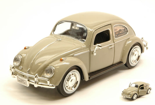 Motormax - VW BEETLE 1966 BEIGE 1:24 - Cod. MTM73223BE