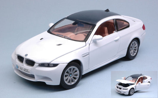 Motormax - BMW M3 COUPE' 2007 WHITE 1:24 - Cod. MTM73347W