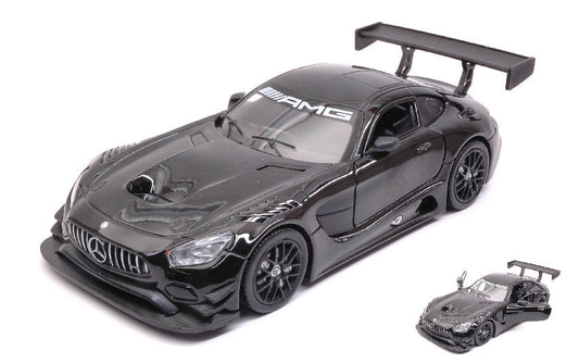 Motormax - MERCEDES AMG GT3 2016 BLACK 1:24 - Cod. MTM73386BK