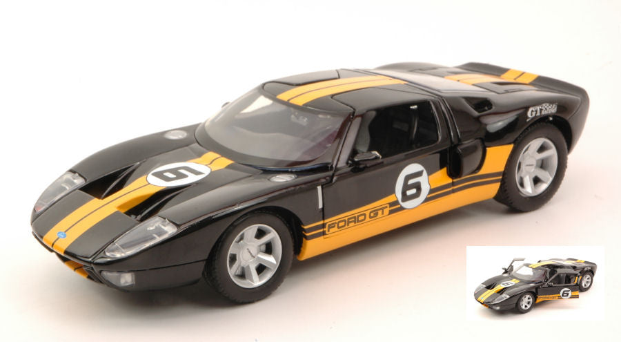 Motormax - FORD GT CONCEPT RACING N.6 2005 YELLOW/BLACK 1:24 - Cod. MTM73775
