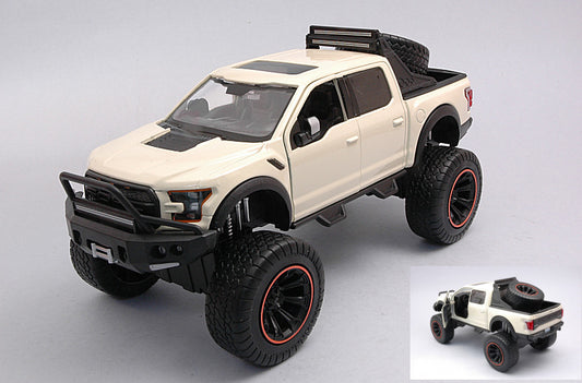 Motormax - FORD F-150 RAPTOR 2017 OFF ROAD CREAM 1:27 - Cod. MTM79142